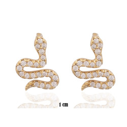 Kolczyki Xuping pozłacane 14k - MF38788