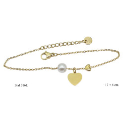 Bransoletka Xuping Stal 316L - MF34087BP