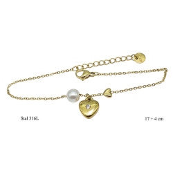 Bransoletka Xuping Stal 316L - MF34087CP