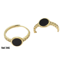 Pierścionek Xuping Stal 316L - MF38843