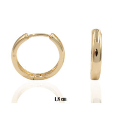 Kolczyki CM miedź pozłacana 14k - MF39363