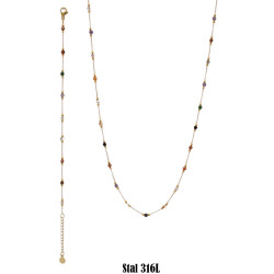 Naszyjnik + bransoletka Merebilo Stal 316L - MF3751719