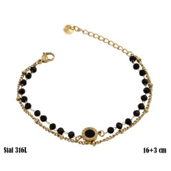 Bransoletka Xuping Stal 316L - MF38745