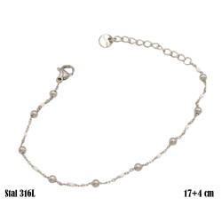 Bransoletka Xuping Stal 316L - MF38804