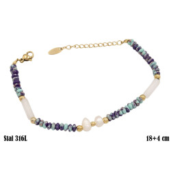 Bransoletka Xuping Stal 316L - MF38839