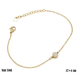 Bransoletka Xuping Stal 316L - MF40031