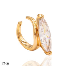 Kolczyk Xuping nakładany na ucho pozłacany 18k - MF38835