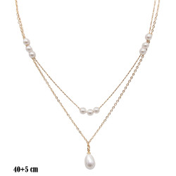 Naszyjnik Xuping pozłacany 18k - MF38671