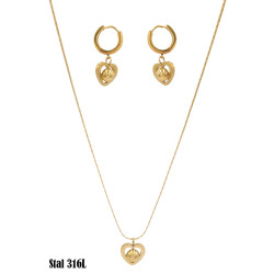 Komplet biżuterii Xuping Stal 316L - MF3503416