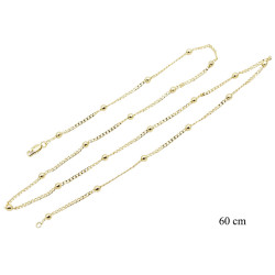 Naszyjnik Merebilo CM miedź pozłacany 14k - MF41242