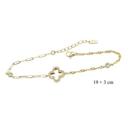 Bransoletka Merebilo CM miedź pozłacana 14k - MF41260