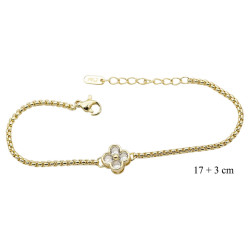 Bransoletka Merebilo CM miedź pozłacana 14k - MF41324