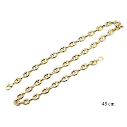 Naszyjnik Merebilo CM miedź pozłacany 14k - MF41354