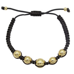 Bransoletka CM miedź pozłacana 14k - MF41162