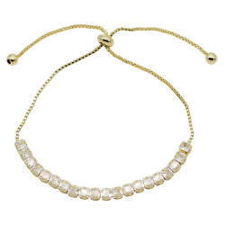 Bransoletka CM miedź pozłacana 14k - MF41223