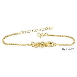 Bransoletka Merebilo CM miedź pozłacana 14k - MF41336