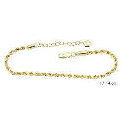 Bransoletka Merebilo CM miedź pozłacana 14k - MF41261