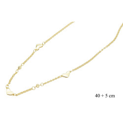 Naszyjnik Merebilo CM miedź pozłacany 14k - MF41325