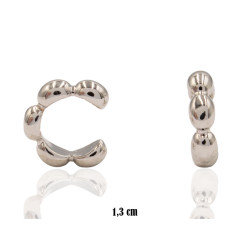 Kolczyki CM [nausznice] miedź rodowana - MF41183