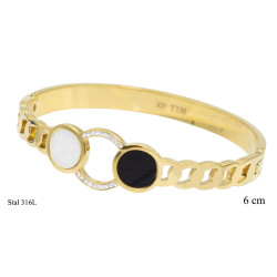 Bransoletka Xuping Stal 316L - MF40204