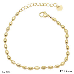 Bransoletka Xuping Stal 316L - MF40165