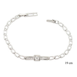 Bransoletka Xuping Rodowana - MF40311