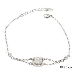 Bransoletka Xuping Rodowana - MF40308