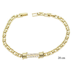 Bransoletka Xuping pozłacana 14k - MF40302