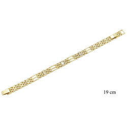 Bransoletka Xuping pozłacana 14k - MF40301