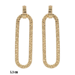 Kolczyki CM miedź pozłacana 14k - MF41288