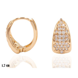 Kolczyki Xuping pozłacane 18k - MF40388