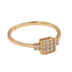 Pierścionek Xuping pozłacany 18k - MF40410