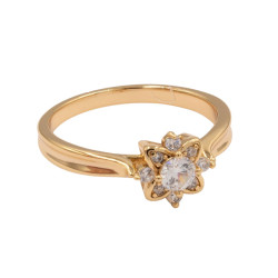 Pierścionek Xuping pozłacany 18k - MF40416