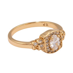 Pierścionek Xuping pozłacany 18k - MF40419