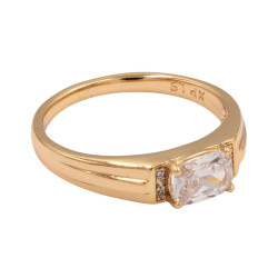 Pierścionek Xuping pozłacany 18k - MF40100