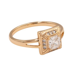 Pierścionek Xuping pozłacany 18k - MF40424