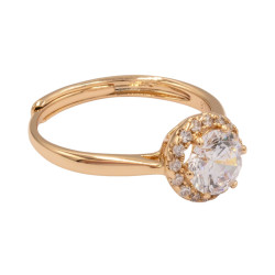 Pierścionek Xuping pozłacany 18k - MF40398