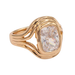 Pierścionek Xuping pozłacany 18k - MF40423