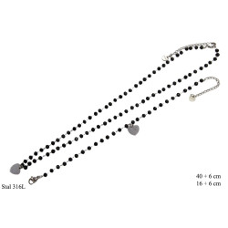 Naszyjnik + Bransoletka Merebilo Stal 316L - MF3243031BNBS1