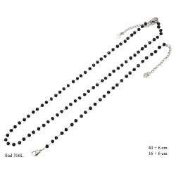 Naszyjnik + Bransoletka Merebilo Stal 316L - MF3243031ANBS