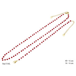 Naszyjnik + Bransoletka Merebilo Stal 316L - MF324031ANB2