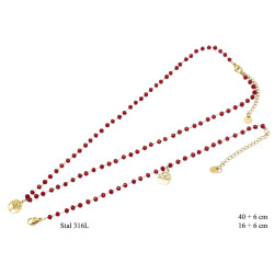 Naszyjnik + Bransoletka Merebilo Stal 316L - MF324031AG4