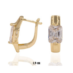 Kolczyki CM miedź pozłacana 14k - MF41360