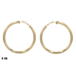 Kolczyki CM miedź pozłacana 14k - MF41158