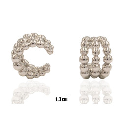 Kolczyki CM miedź rodowane - MF41190