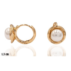 Kolczyki Xuping pozłacane 18k - MF40323