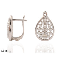 Kolczyki Xuping rodowane - MF40340