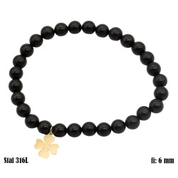 Bransoletka Merebilo Stal 316L [onyx] - MF32478-B3