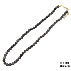 Naszyjnik Kamień [labradoryt] - MF39348