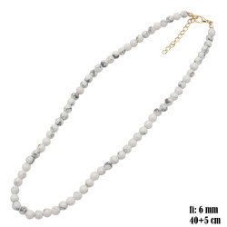 Naszyjnik Kamień [howlit] - MF39327